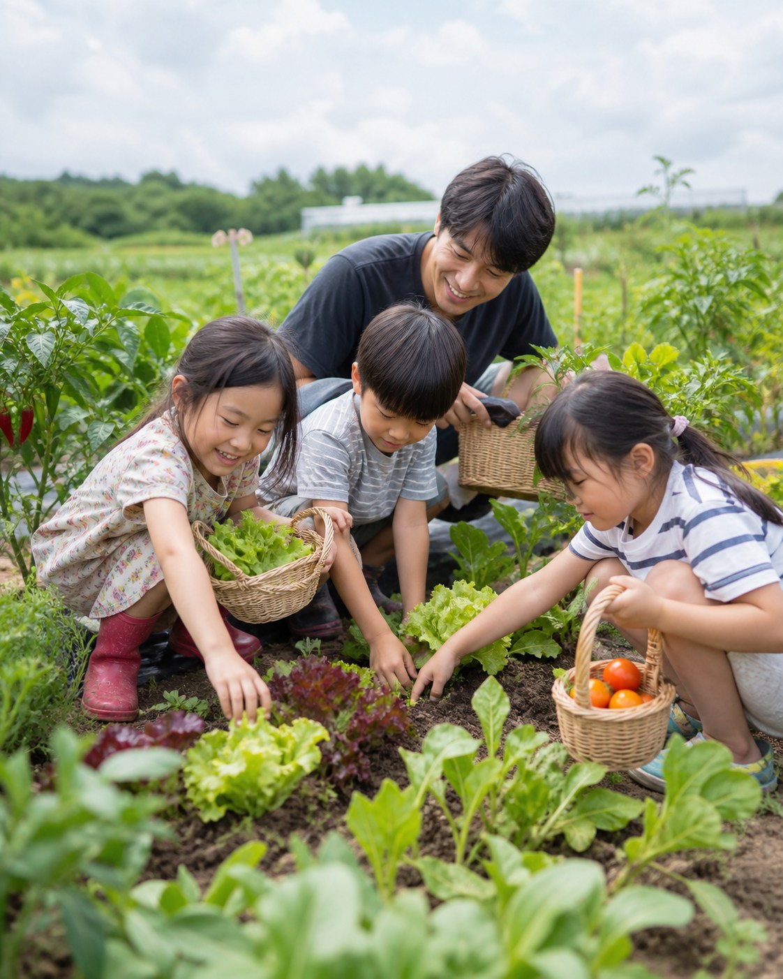 텃밭 수확 체험